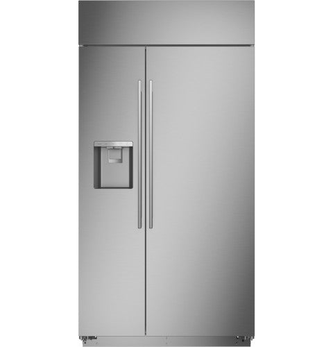 Monogram 42" Smart Built-In Side-by-Side Refrigerator with Dispenser
