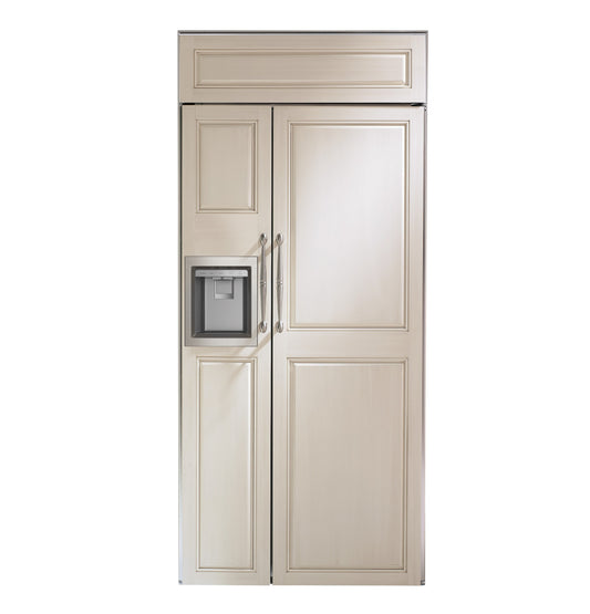 Monogram 36" Smart Built-In Side-by-Side Refrigerator with Dispenser