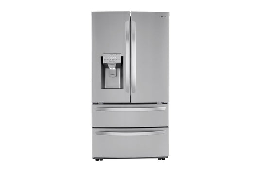 LG 28 cu ft. Smart Double Freezer Refrigerator with Craft Ice™