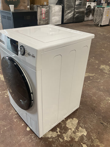 Dryer of model GFT14ESSMWW. Image # 3: GE® 24" 4.1 Cu.Ft. Front Load Ventless Condenser Electric Dryer with Stainless Steel Basket