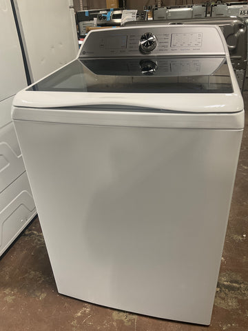 Washer of model PTW605BSRWS. Image # 1: GE Profile™ 4.9  cu. ft. Capacity Washer with Smarter Wash Technology and FlexDispense™