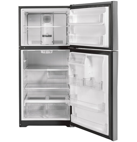 Refrigerator of model GTS22KYNRFS. Image # 7: GE® 21.9 Cu. Ft. Top-Freezer Refrigerator