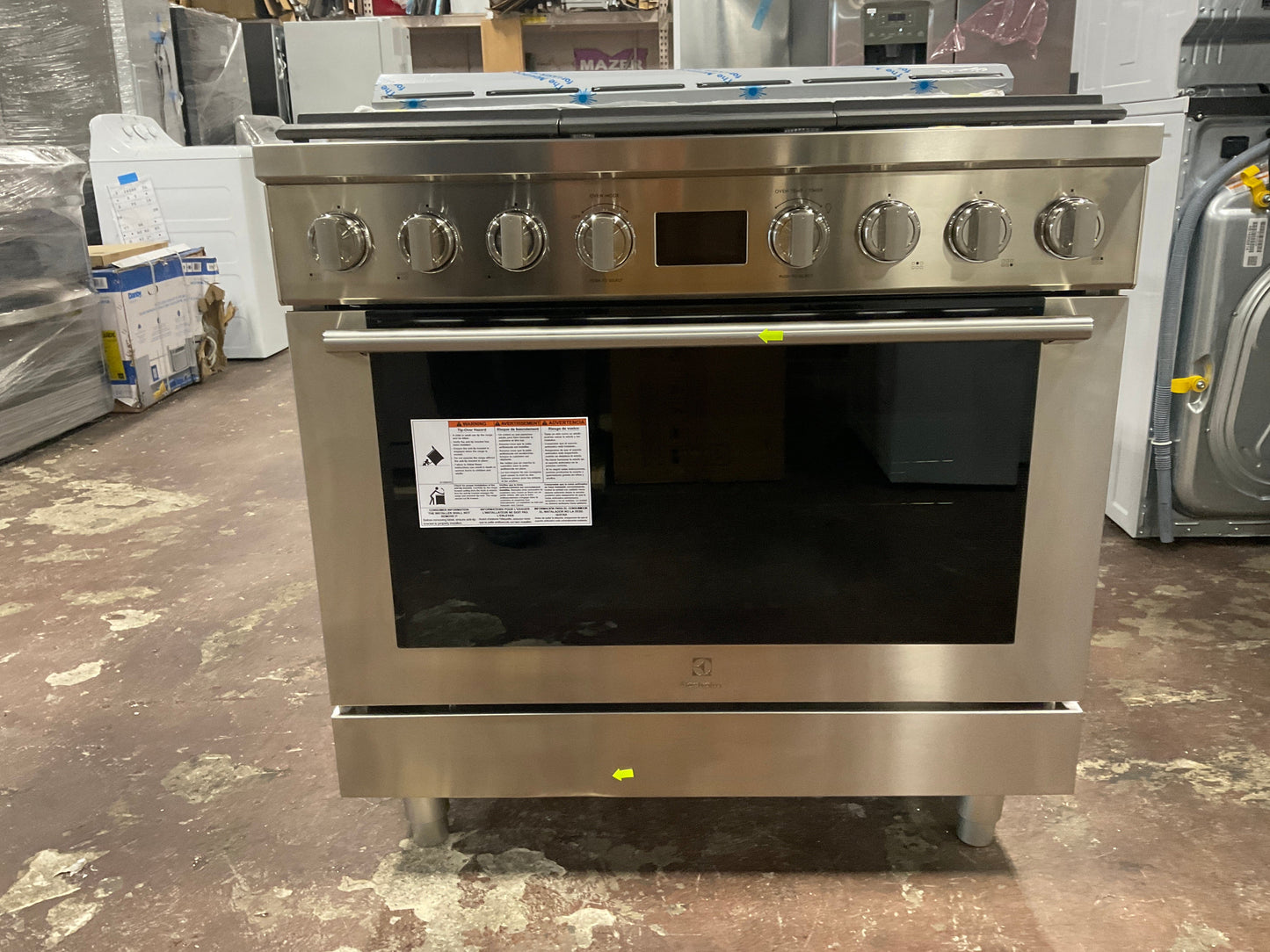 36'' Front Control Freestanding Gas Range