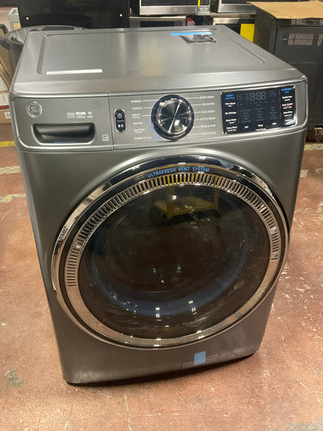 Washer of model GFW655SPVDS. Image # 1: GE® ENERGY STAR® 5.0 cu. ft. Capacity Smart Front Load Steam Washer with SmartDispense™ UltraFresh Vent System with OdorBlock™ and Sanitize + Allergen