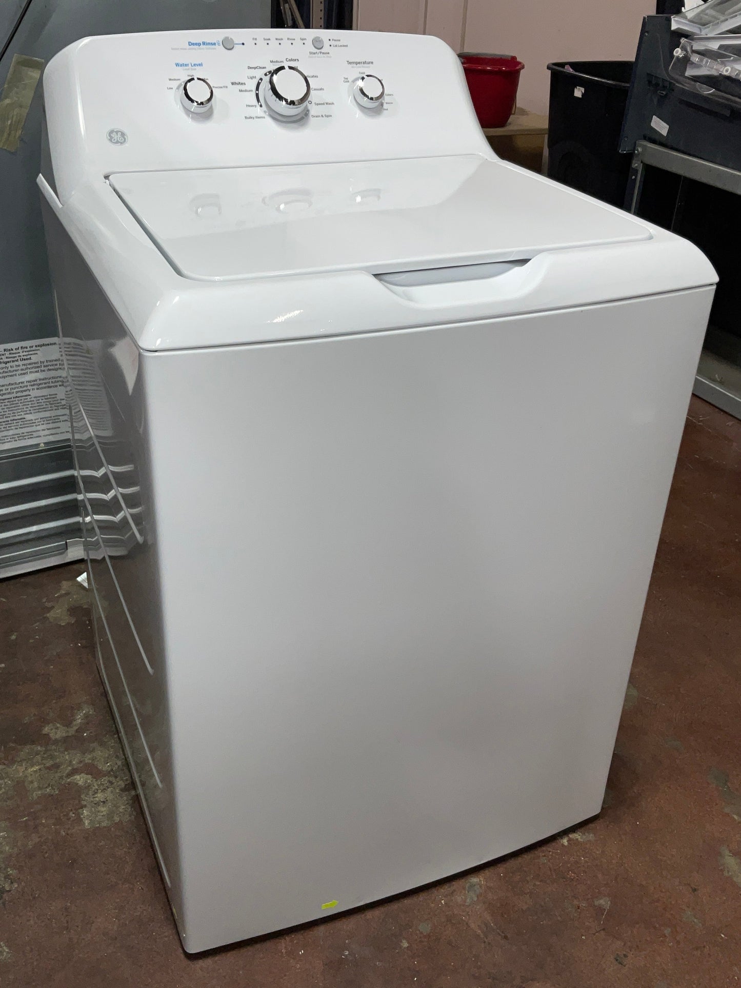 GE® 4.2 cu. ft. Capacity Washer with Stainless Steel Basket