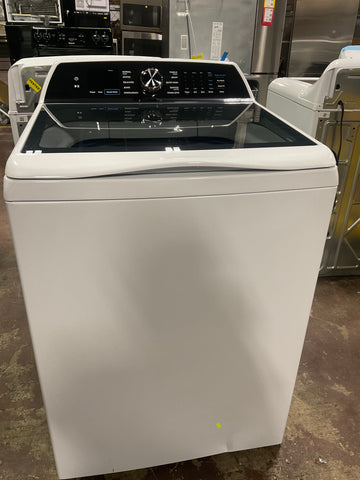 Washer of model PTW700BSTWS. Image # 1: GE Profile™ 5.4  cu. ft. Capacity Washer with Smarter Wash Technology and FlexDispense™
