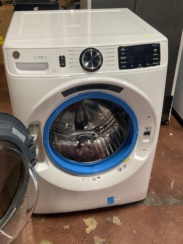 Washer of model GFW510SCNWW. Image # 2: GE® 4.5 cu. ft. Capacity Smart Front Load ENERGY STAR® Washer with UltraFresh Vent System with OdorBlock™ and Sanitize w/Oxi