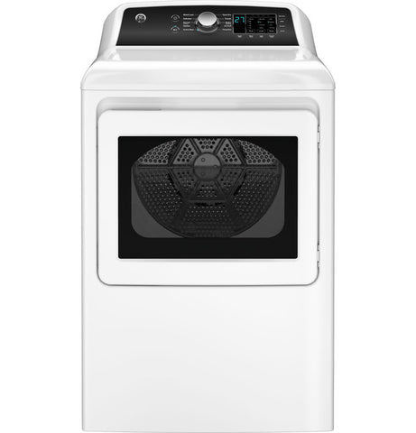 Dryer of model GTD58GBSVWS. Image # 7: GE 7.4 cu. ft. Capacity with Sensor Dry Gas Dryer