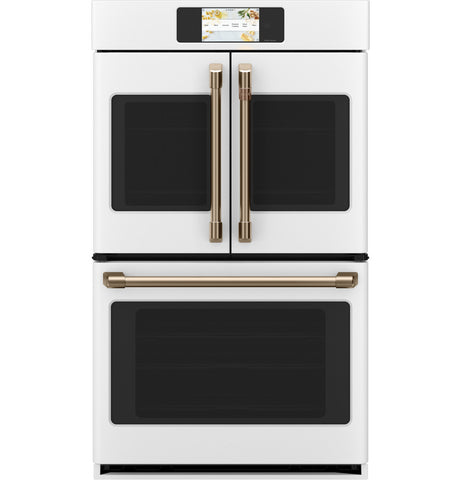 Built-In Oven of model CTD90FP4NW2. Image # 13: GE Café™ Professional Series 30" Smart Built-In Convection French-Door Double Wall Oven