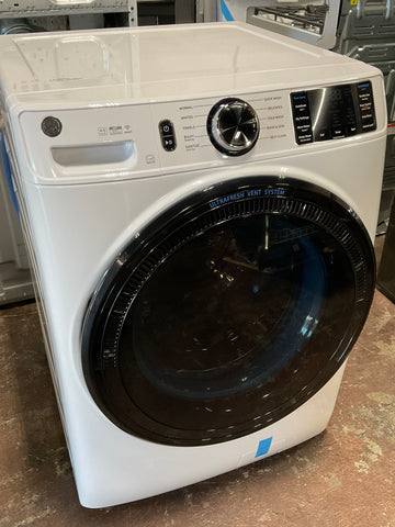 Washer of model GFW510SCVWW. Image # 1: GE® 4.6 cu. ft. Capacity Smart Front Load ENERGY STAR® Washer with UltraFresh Vent System with OdorBlock™ and Sanitize w/Oxi
