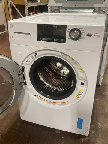 Washer of model GFW148SSMWW. Image # 2: GE® 24" 2.4 Cu. Ft. ENERGY STAR® Front Load Washer with Steam