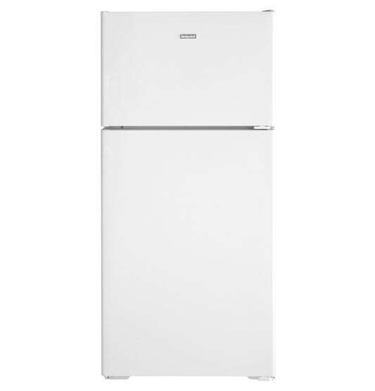 GE Hotpoint® 15.6 Cu. Ft. Recessed Handle Top-Freezer Refrigerator