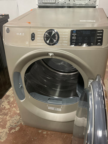 Dryer of model GFD65ESPNSN. Image # 2: GE® 7.8 cu. ft. Capacity Smart Front Load Electric Dryer with Steam and Sanitize Cycle