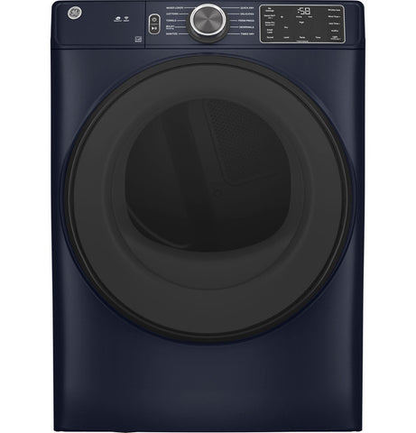 Dryer of model GFD55ESPRRS. Image # 7: GE® 7.8 cu. ft. Capacity Smart Front Load Electric Dryer with Sanitize Cycle