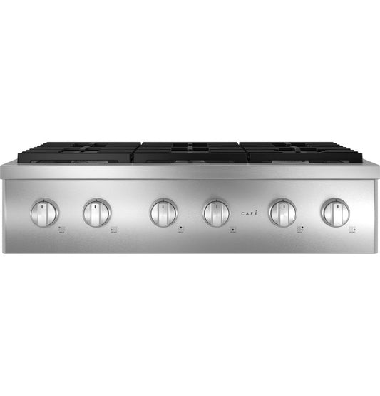 GE Café™ 36" Commercial-Style Gas Rangetop with 6 Burners (Natural Gas)