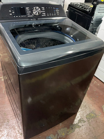 Washer of model PTW905BPTDG. Image # 1: GE Profile™ 5.3  cu. ft. Capacity Washer with Smarter Wash Technology and FlexDispense™