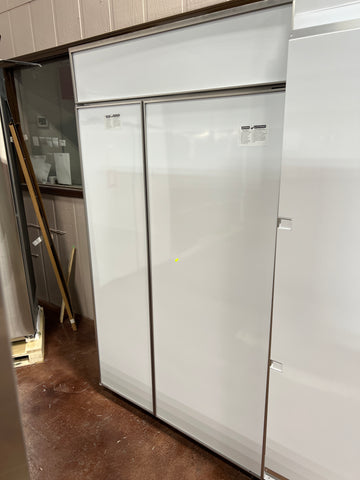 Refrigerator of model ZIS480NNII. Image # 1: Monogram 48" Smart Built-In Side-by-Side Refrigerator