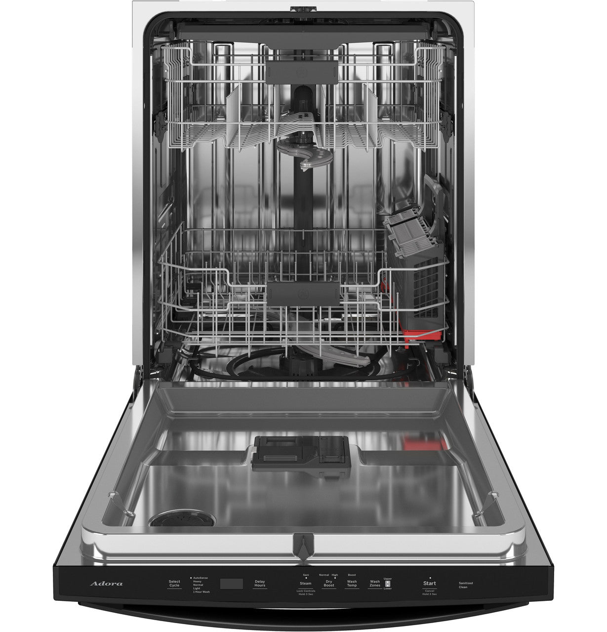 Adora series by GE® Stainless Steel Interior Dishwasher with Hidden Controls