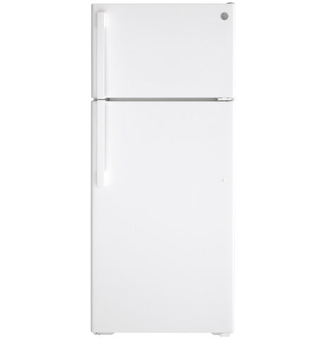 Refrigerator of model GIE18DTNRWW. Image # 7: GE® ENERGY STAR® 17.5 Cu. Ft. Top-Freezer Refrigerator
