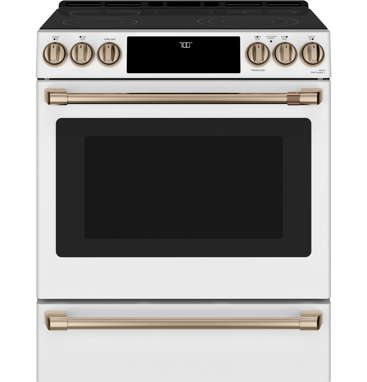 GE Café™ 30 Smart Slide-In, Front-Control, Radiant and Convection