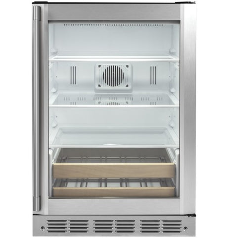 Refrigerator of model ZDBR240NBS. Image # 6: Monogram Stainless Steel Beverage Center