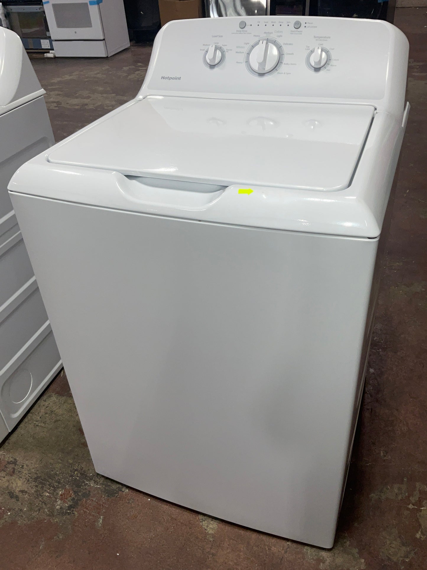 GE Hotpoint® 3.8 cu. ft. Capacity Washer with Stainless Steel Basket