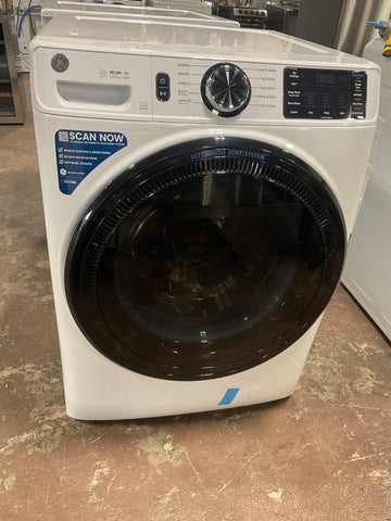 Washer of model GFW510SCNWW. Image # 1: GE® 4.5 cu. ft. Capacity Smart Front Load ENERGY STAR® Washer with UltraFresh Vent System with OdorBlock™ and Sanitize w/Oxi
