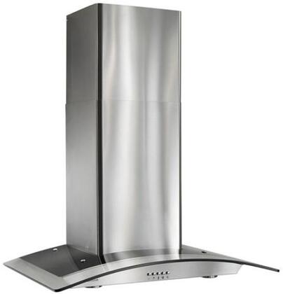 Broan 29-1/2" Arched Glass Chimney Hood