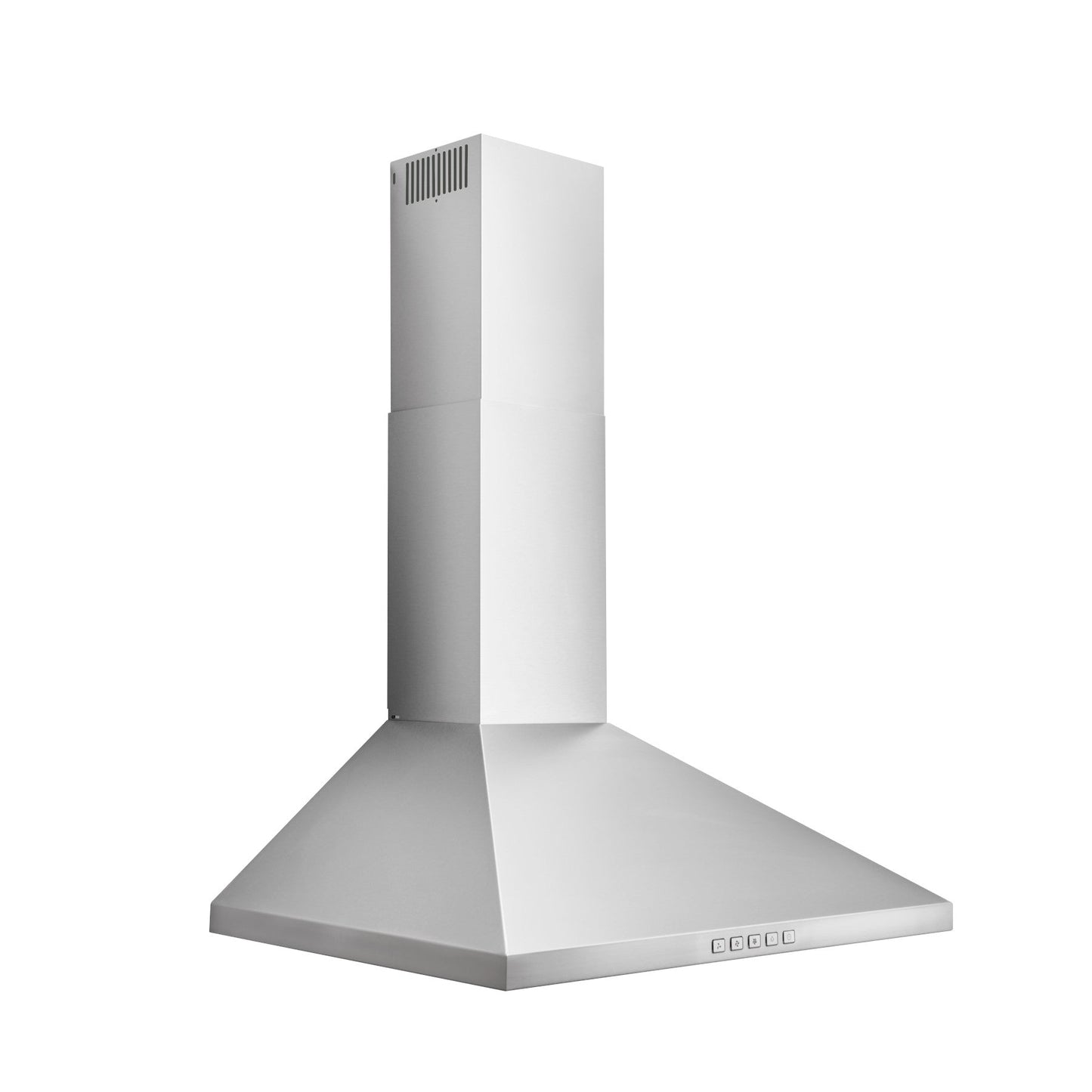 Broan® 30-Inch Convertible Wall-Mount Pyramidal Chimney Range Hood, 450 MAX CFM, Stainless Steel