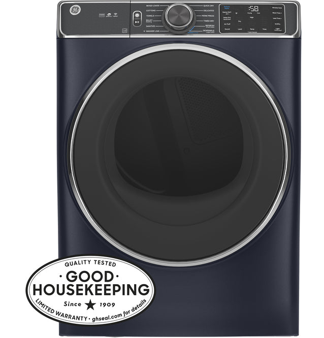 GE® 7.8 cu. ft. Capacity Smart Front Load Gas Dryer with Steam and Sanitize Cycle