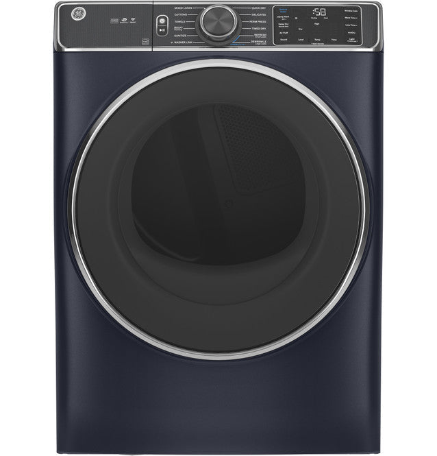 GE® 7.8 cu. ft. Capacity Smart Front Load Gas Dryer with Steam and Sanitize Cycle