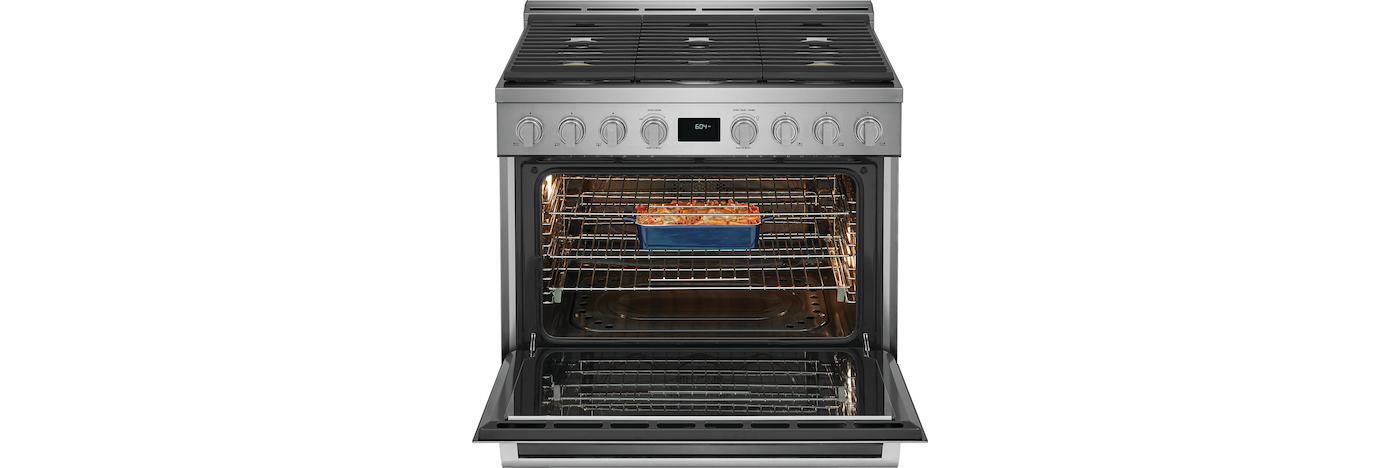 36'' Front Control Freestanding Gas Range