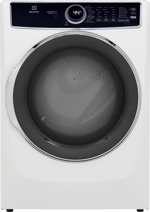 Electrolux  -Front Load Perfect Steam™ Electric Dryer with Predictive Dry™ and Instant Refresh – 8.0 Cu. Ft.