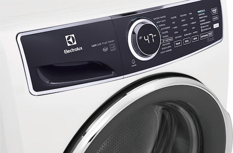 Washer of model ELFW7537AW. Image # 6: Electrolux -Front Load Perfect Steam™ Washer with LuxCare® Plus Wash - 4.5 Cu. Ft.