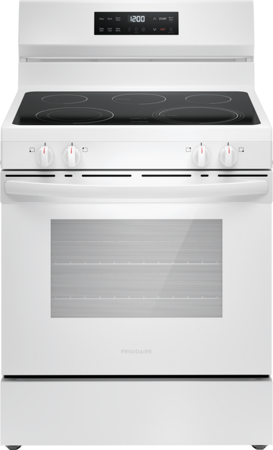Frigidaire  -Frigidaire 30" Electric Range with Steam Clean