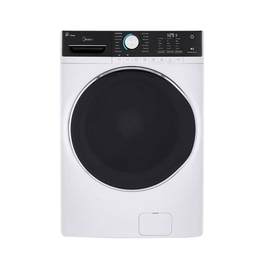 Midea 5.2 Cu. Ft. Capacity Front Load Washer White