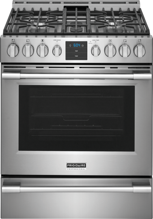 Frigidaire Professional 30" Front Control Gas Range with Air Fry