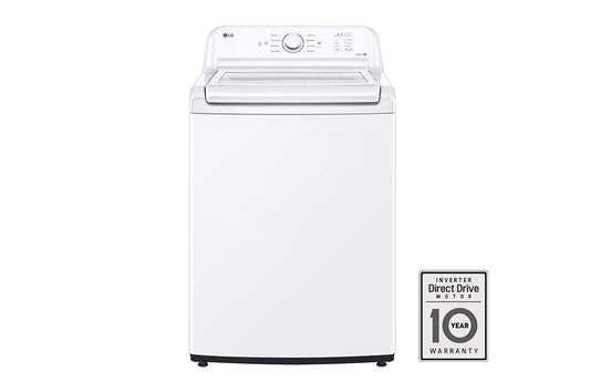 LG 4.1 cu. ft. Capacity Top Load Washer with Agitator and SlamProof Glass Lid	 ***