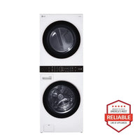 Single Unit Front Load LG WashTower™ with Center Control™ 4.5 cu. ft. Washer and 7.4 cu. ft. Electric Dryer