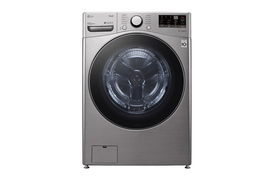 LG 4.5 cu. ft. Ultra Large Capacity Smart wi-fi Enabled Front Load Washer with Built-In Intelligence & Steam Technology