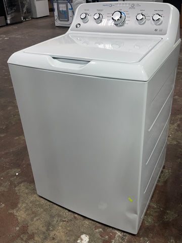 Washer of model GTW490ACJWS. Image # 1: GE® ENERGY STAR® 4.4  cu. ft. stainless steel capacity washer