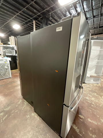 Refrigerator of model GFE26JYMFS. Image # 4: GE® ENERGY STAR® 25.7 Cu. Ft. Fingerprint Resistant French-Door Refrigerator