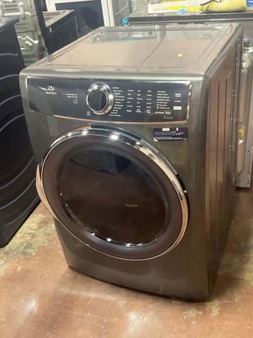 Dryer of model ELFE7637AT. Image # 1: Electrolux -Front Load Perfect Steam™ Electric Dryer with Balanced Dry™ and Instant Refresh – 8.0 Cu. Ft.