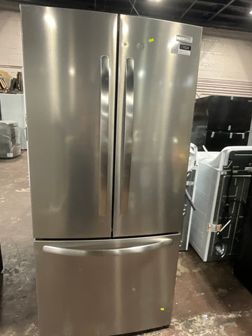 Refrigerator of model FRFG1723AV. Image # 1: Frigidaire 17.6 Cu. Ft. Counter-Depth French Door Refrigerator