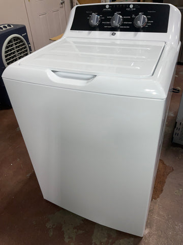 Washer of model GTW525ACPWB. Image # 1: GE® 4.2 cu. ft. Capacity Washer with Stainless Steel Basket
