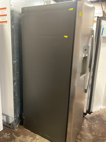 Refrigerator of model GSS25IYNFS. Image # 3: GE® 25.1 Cu. Ft. Fingerprint Resistant Side-By-Side Refrigerator