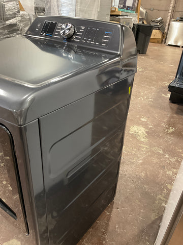 Dryer of model PTD90EBPTDG. Image # 3: GE Profile™ 7.3 cu. ft. Capacity Smart Electric Dryer with Fabric Refresh