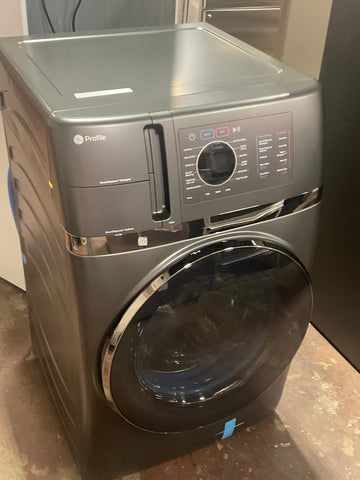 Washer & Dryer Combo of model PFQ97HSPVDS. Image # 1: GE Profile™ 4.8 cu. ft. Capacity UltraFast Combo with Ventless Heat Pump Technology Washer/Dryer