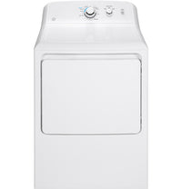 GE® 7.2 cu. ft. Capacity aluminized alloy drum Gas Dryer