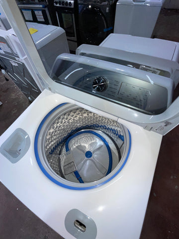 Washer of model PTW600BSRWS. Image # 2: GE Profile™ 5.0  cu. ft. Capacity Washer with Smarter Wash Technology and FlexDispense™